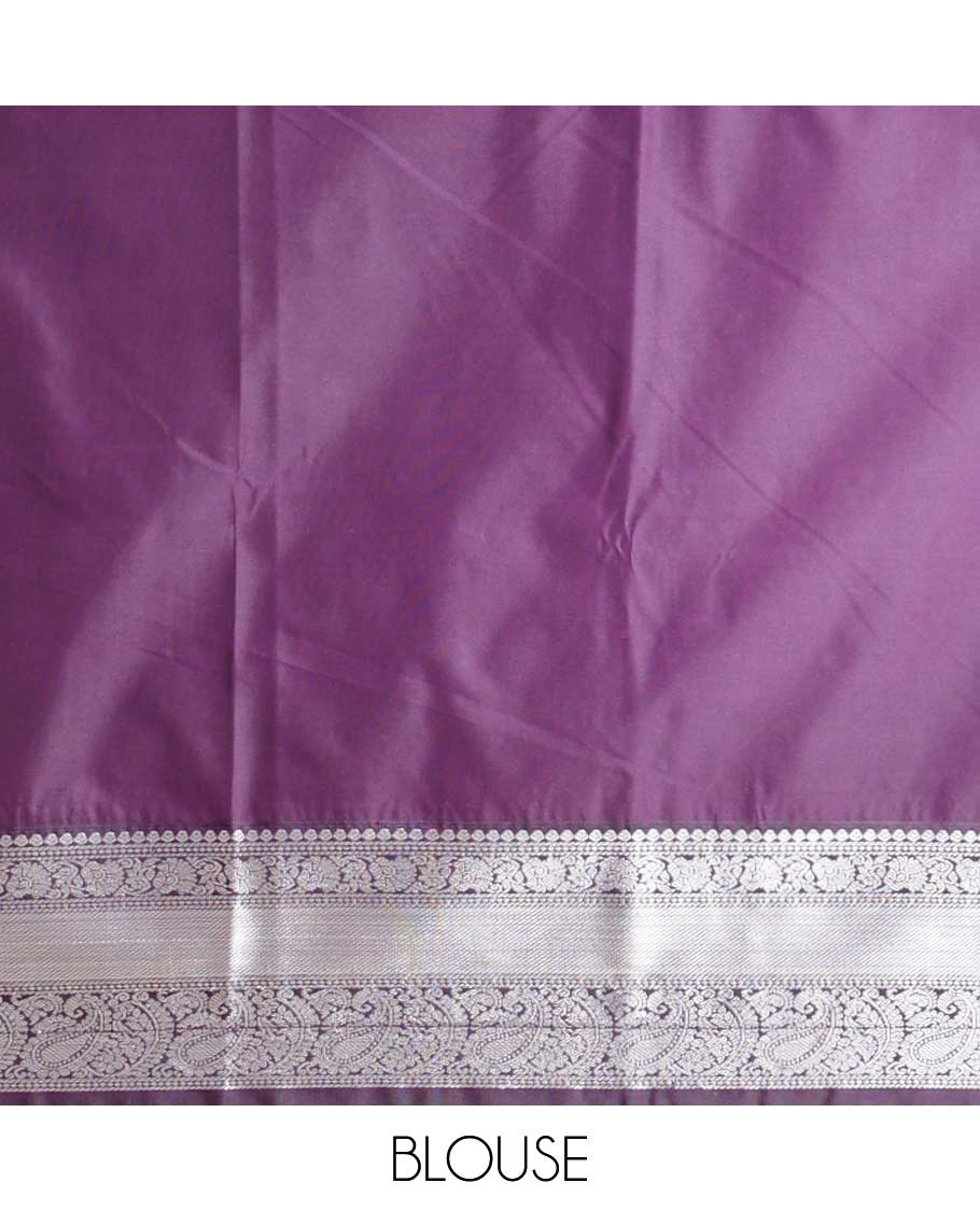Mustard floral motifs gift saree with floral contrast zari design & intricate zari design pallu