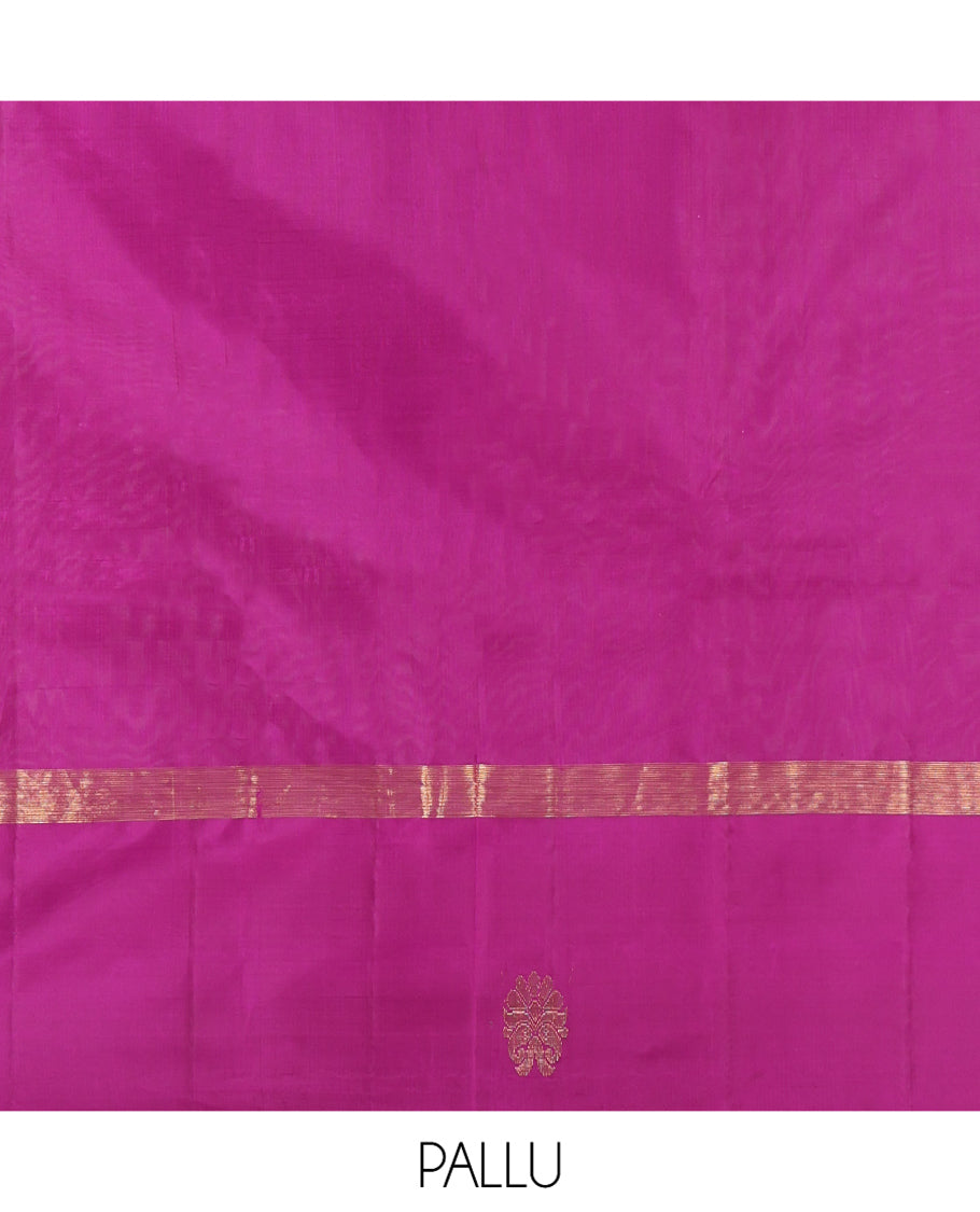 Violet Kanchipuram Silk Saree