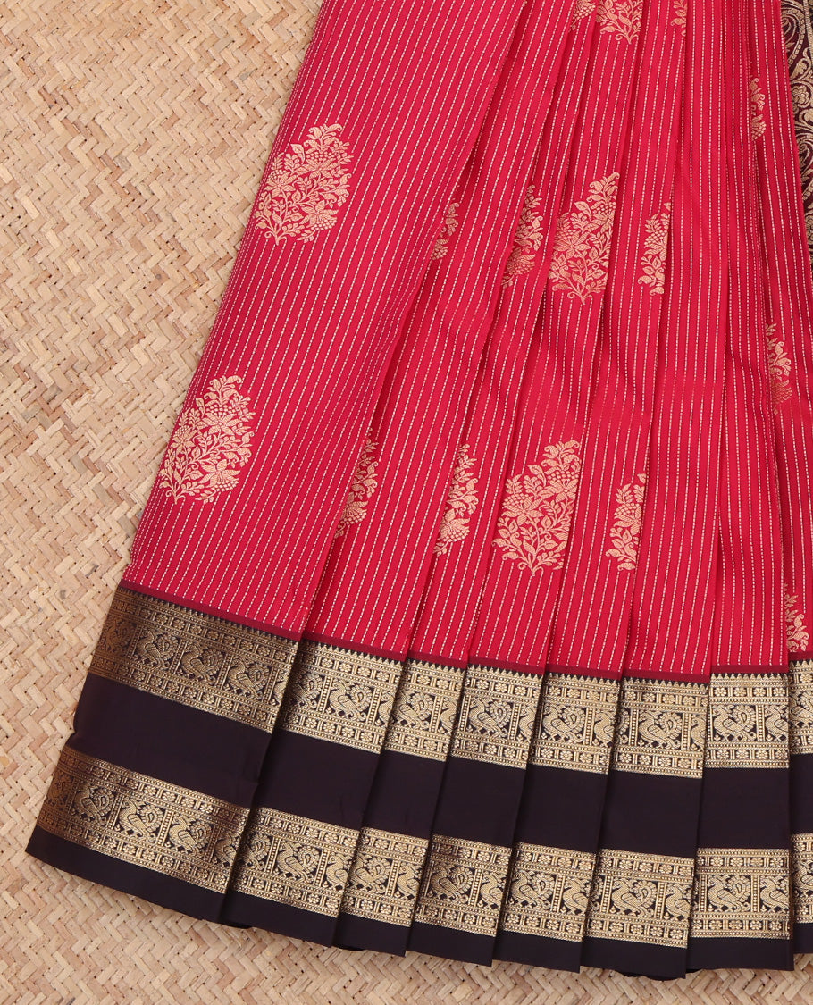 Red Budget Silk Saree