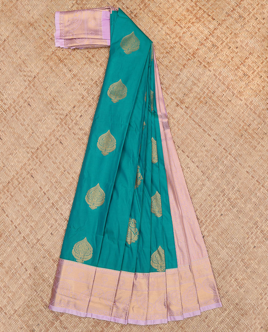 Blue Budget Silk Saree