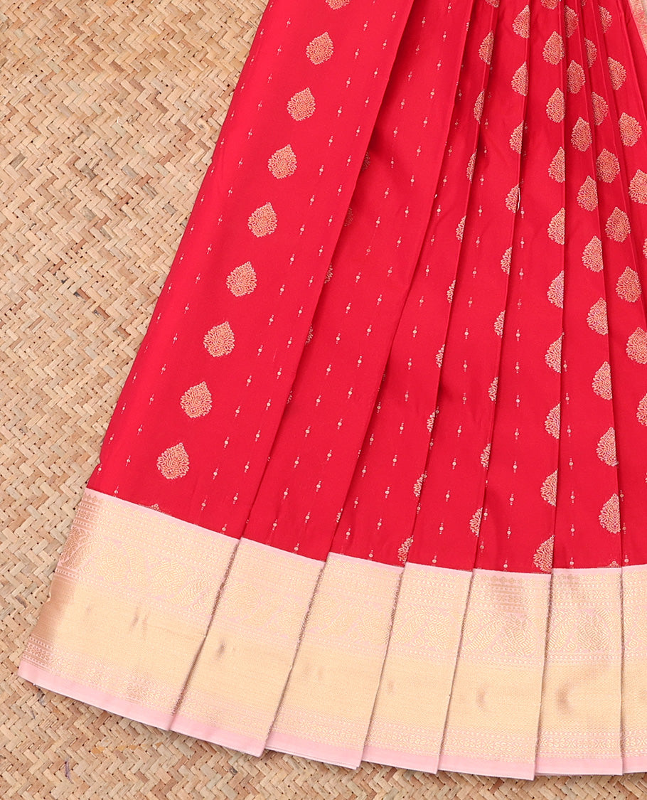 Red Budget Silk Saree