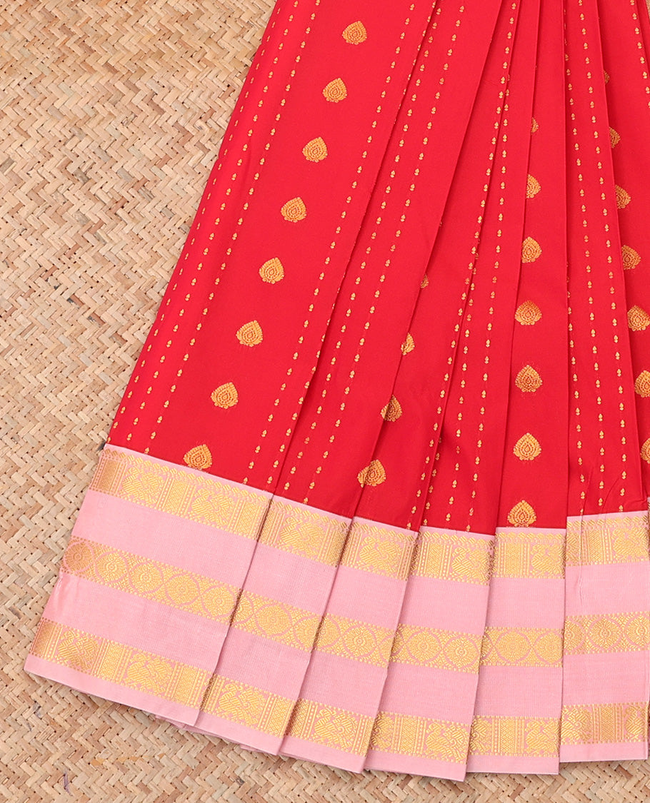 Red Budget Silk Saree