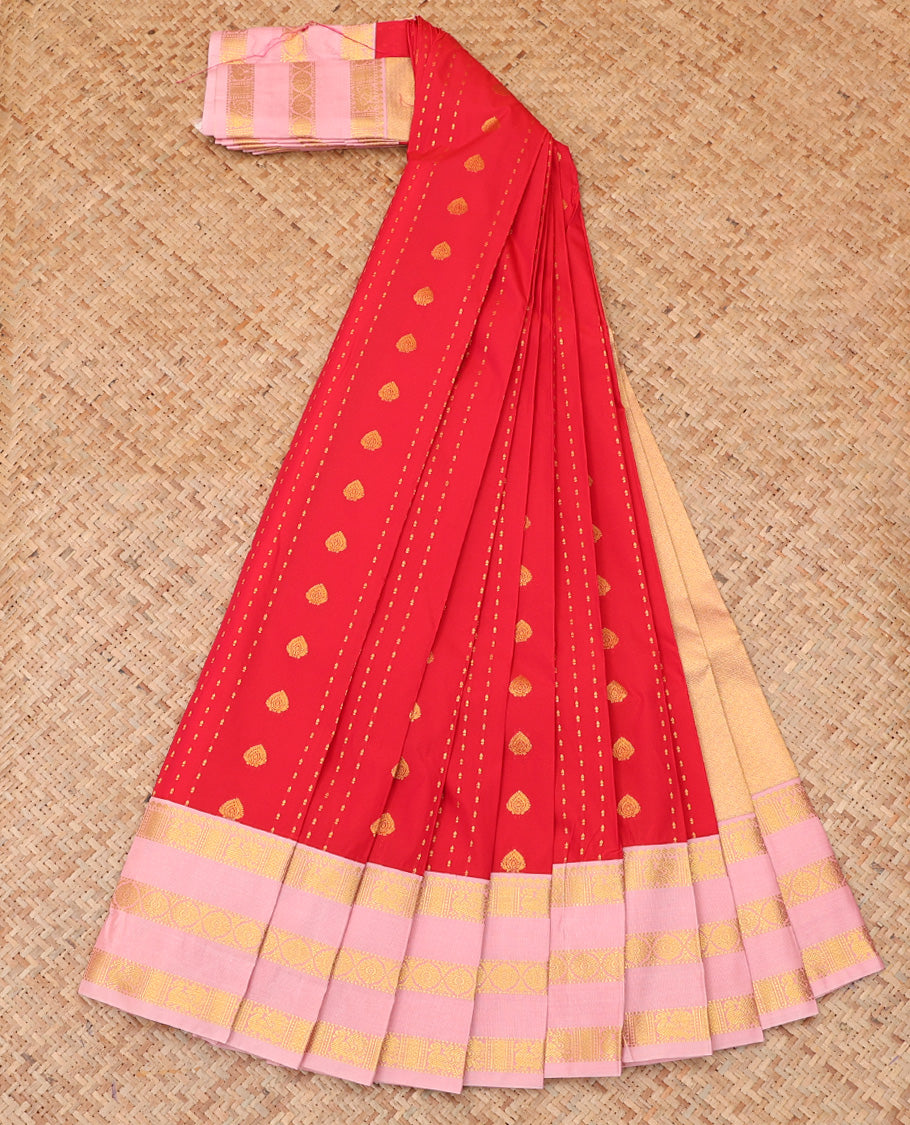 Red Budget Silk Saree