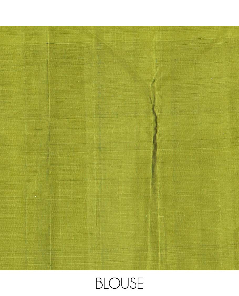 Maroon triangle buttas silk mix saree, contrast triangle zari design border & pallu of ara maadam designs