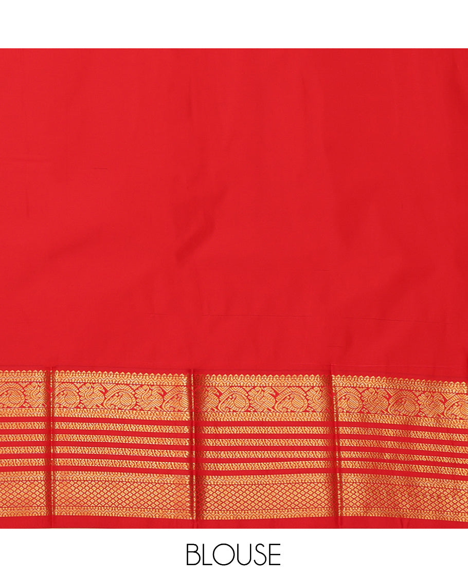 Violet Budget Silk Saree