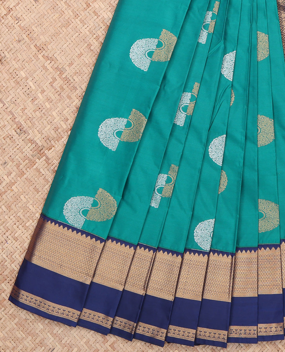 Blue Budget Silk Saree
