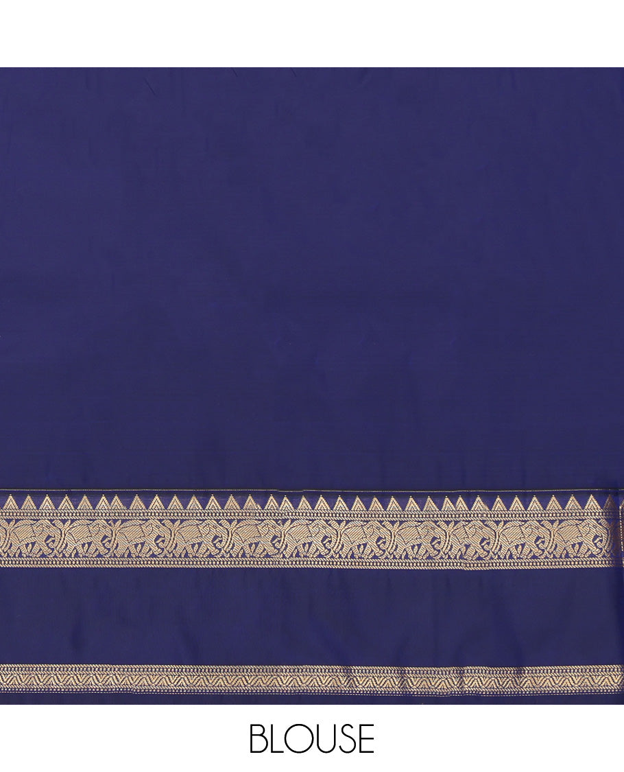 Light Sandal Stripes Budget Silk Saree