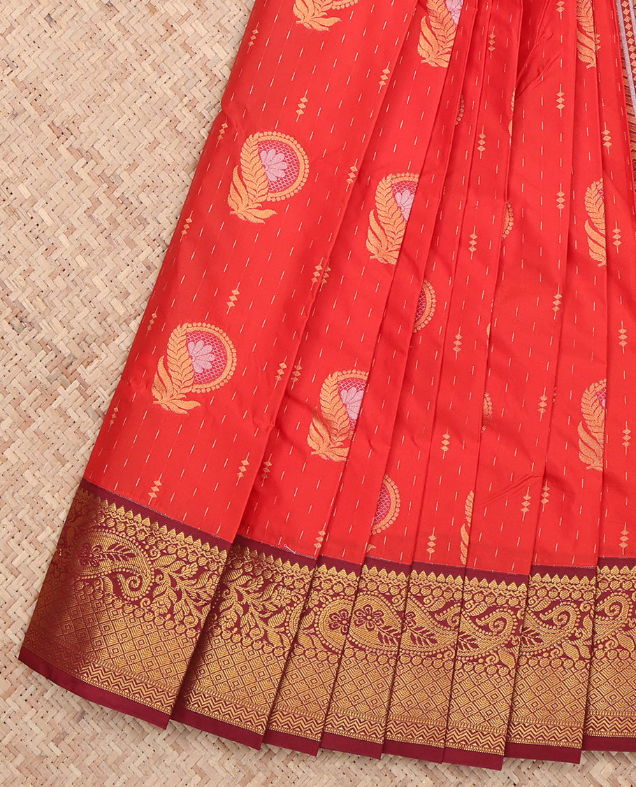Red Budget Silk Saree