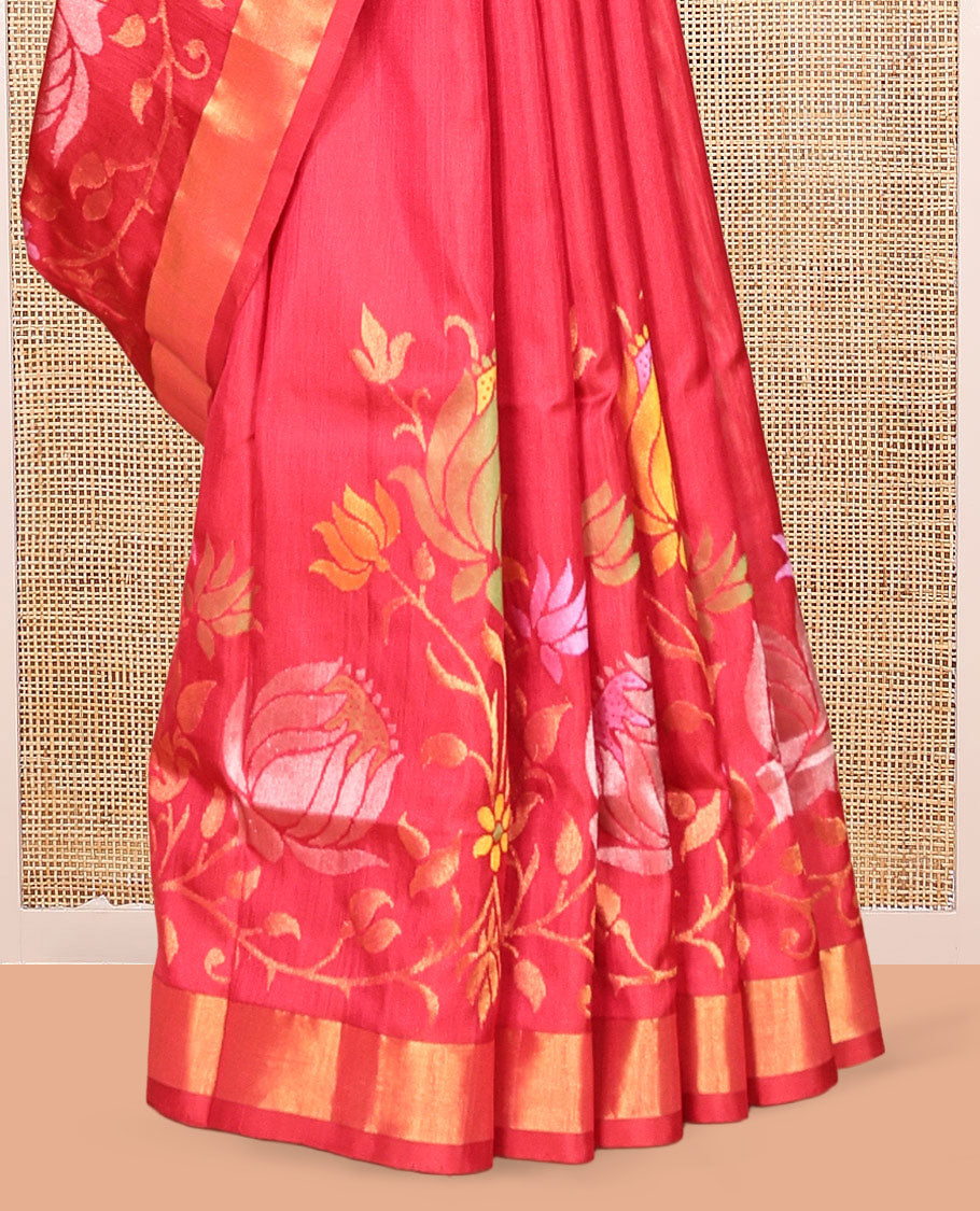 Red Uppada Silk Saree