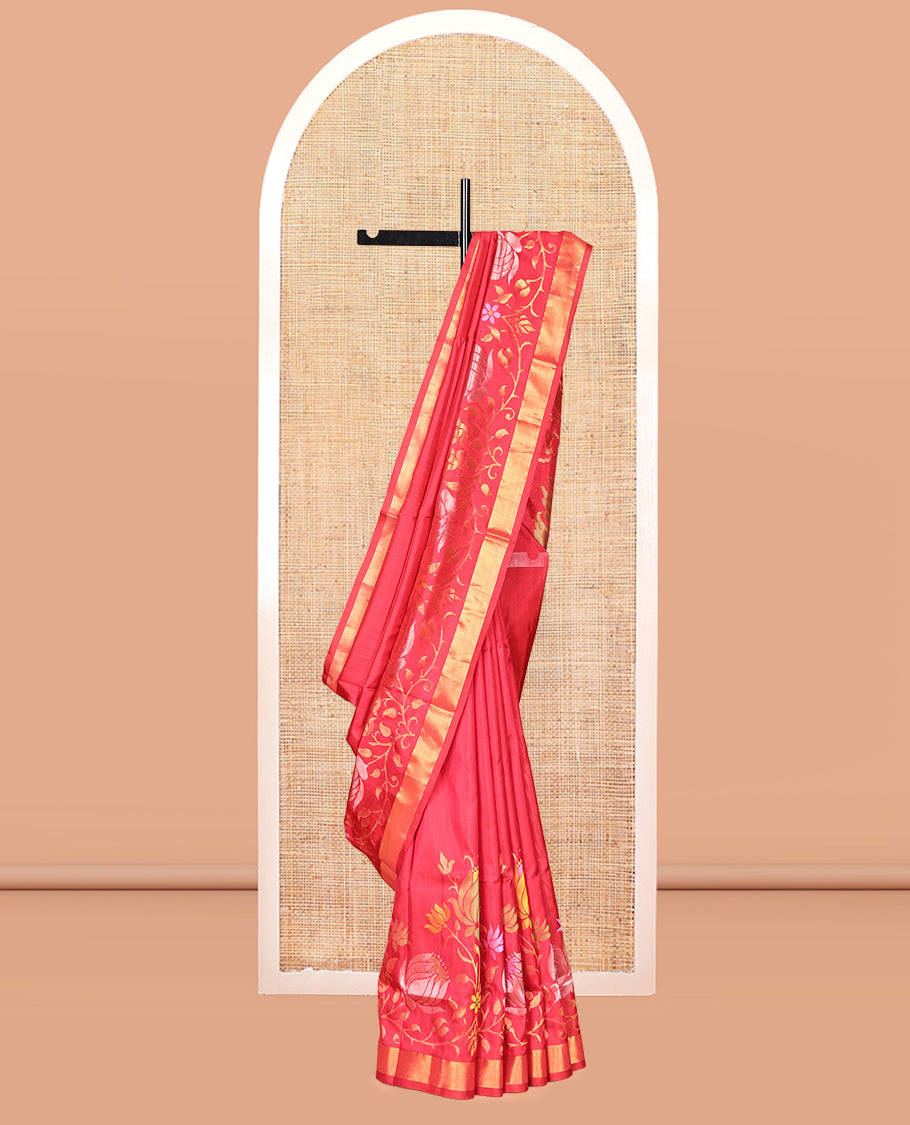 Red Uppada Silk Saree