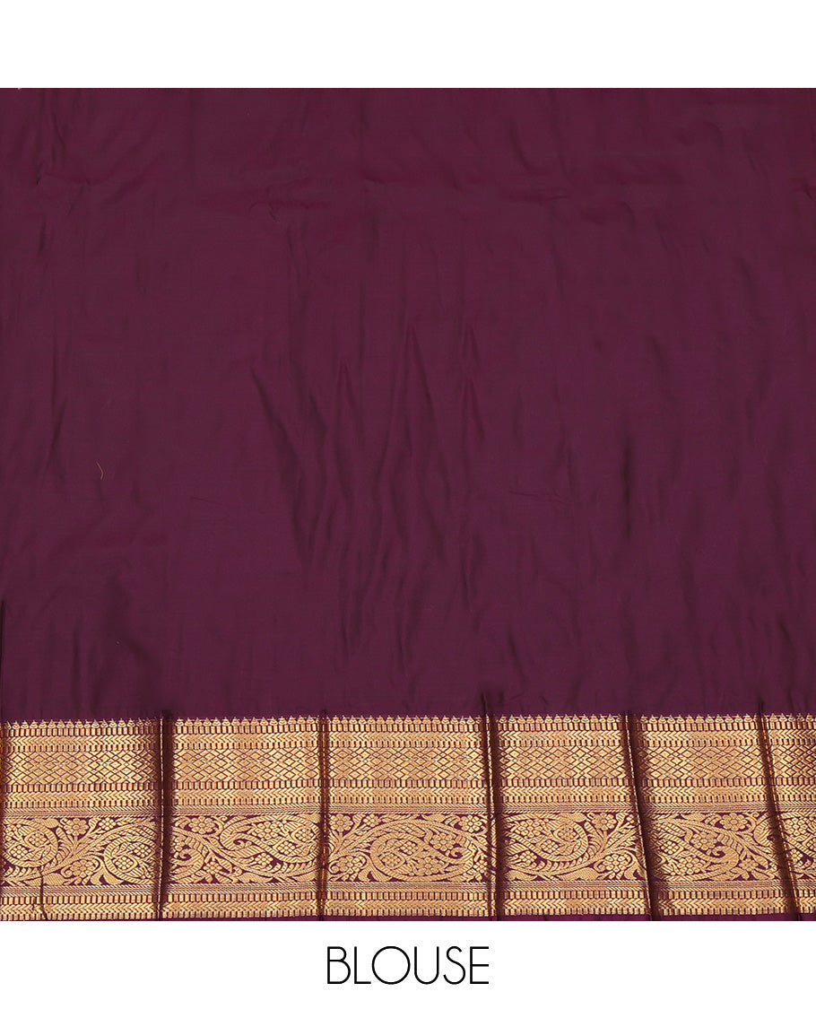 Blue Budget Silk Saree
