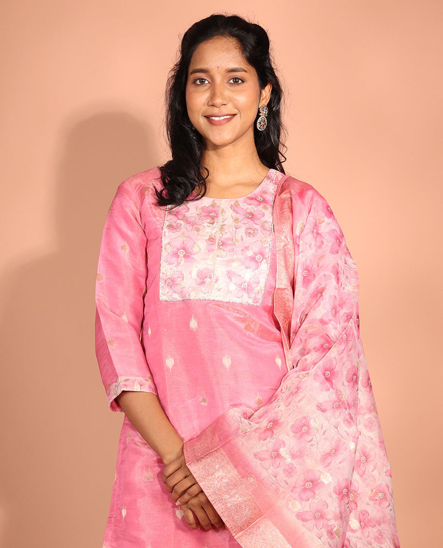 Pink Tissue Readymade Suit