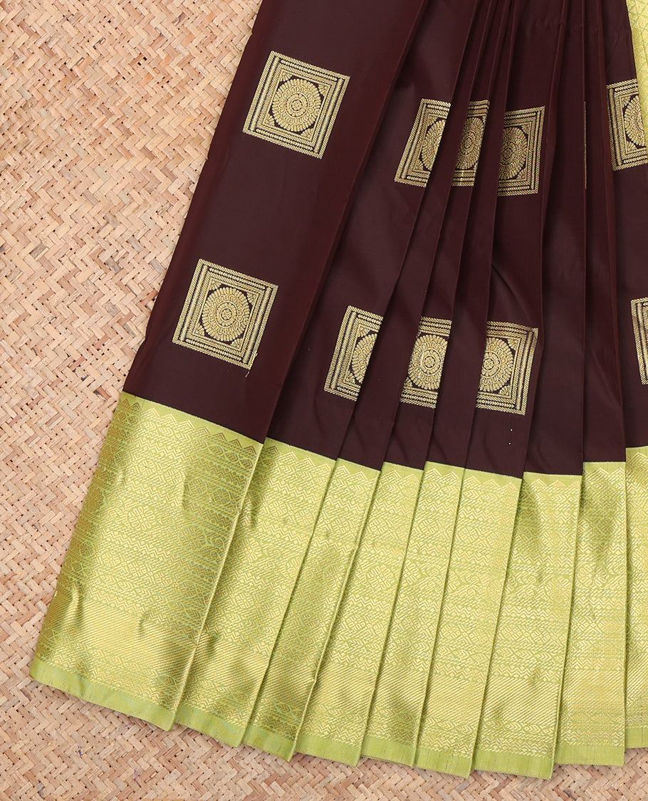Brown Budget Silk Saree