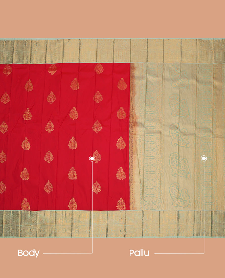 Red Budget Silk Saree