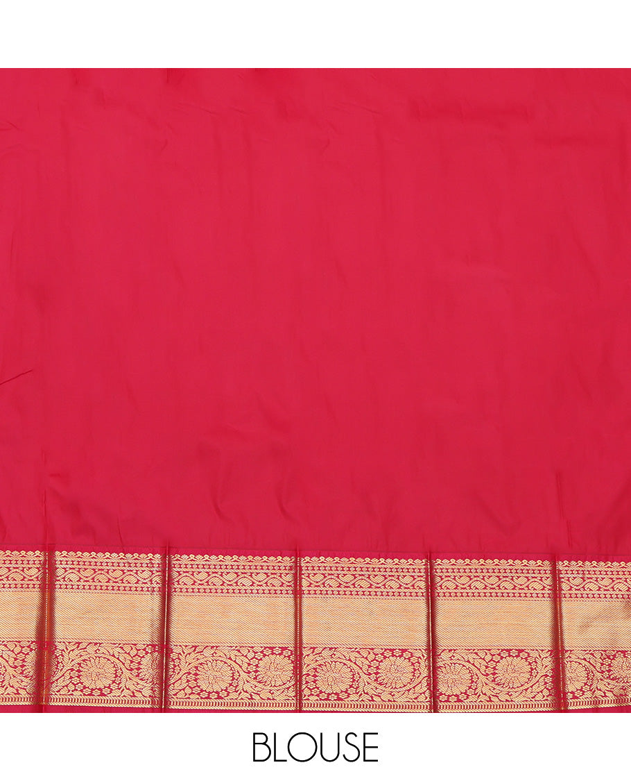 Brown Traditional Budget Silk Saree