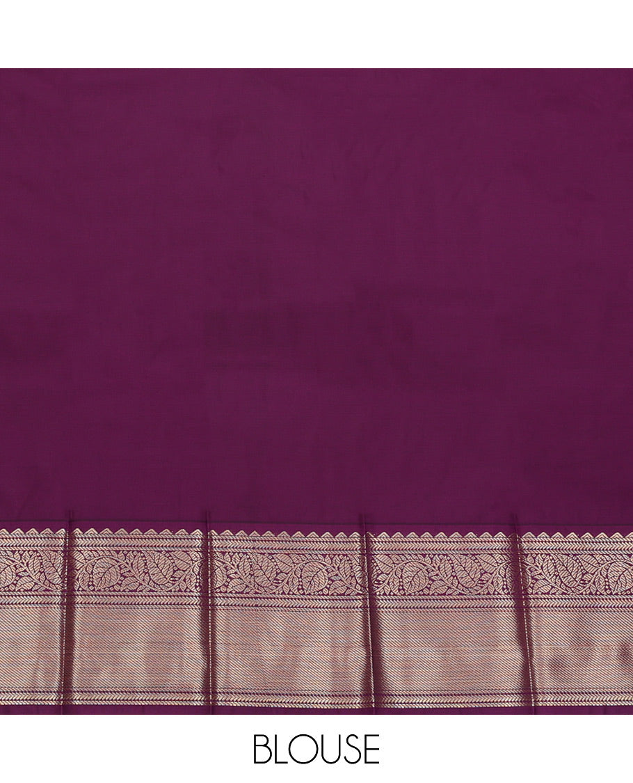 Turquoise Budget Silk Saree, Woven with Zari Designs, Complemented by a Contrast Traditional Zari Border, Geometric Pallu, and Contrast Blouse