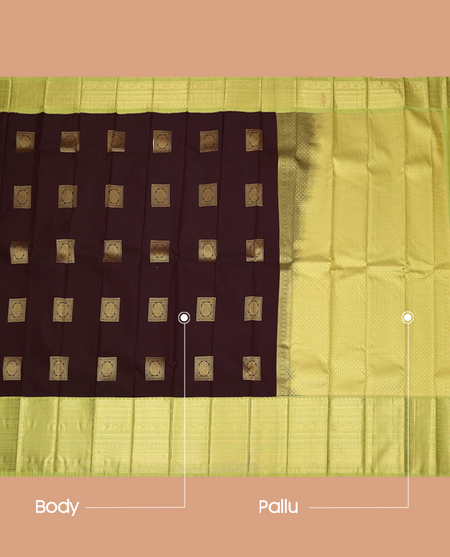 Brown Budget Silk Saree