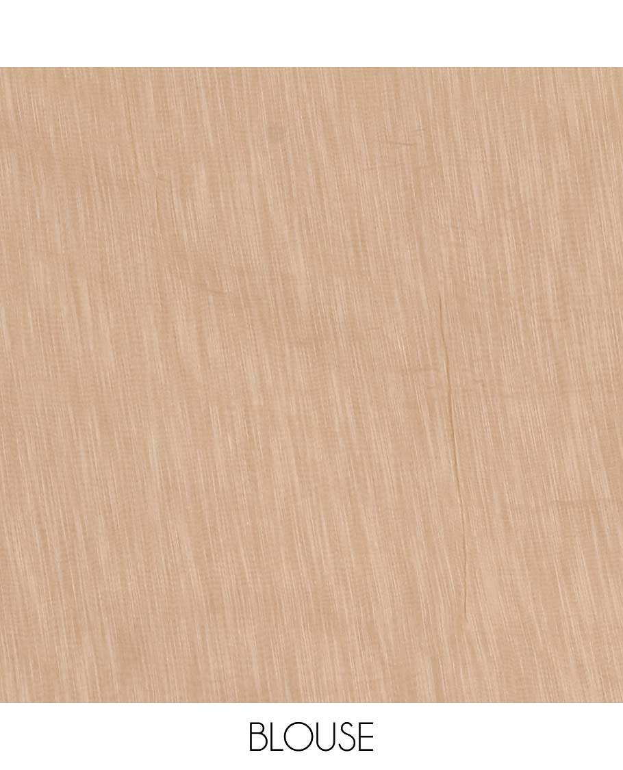 Sandal diamond patterns white resham thread embroidered mercerised cotton saree, lace border, and matching plain blouse