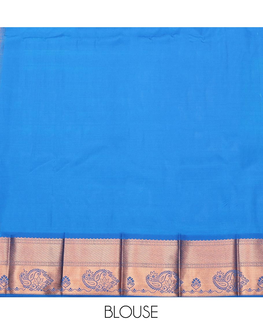 Purple Budget Silk Saree, Enriched with Jacquard Design, Complemented by a Contrast Traditional Zari Border, Grand Pallu, and a Contrast Blouse