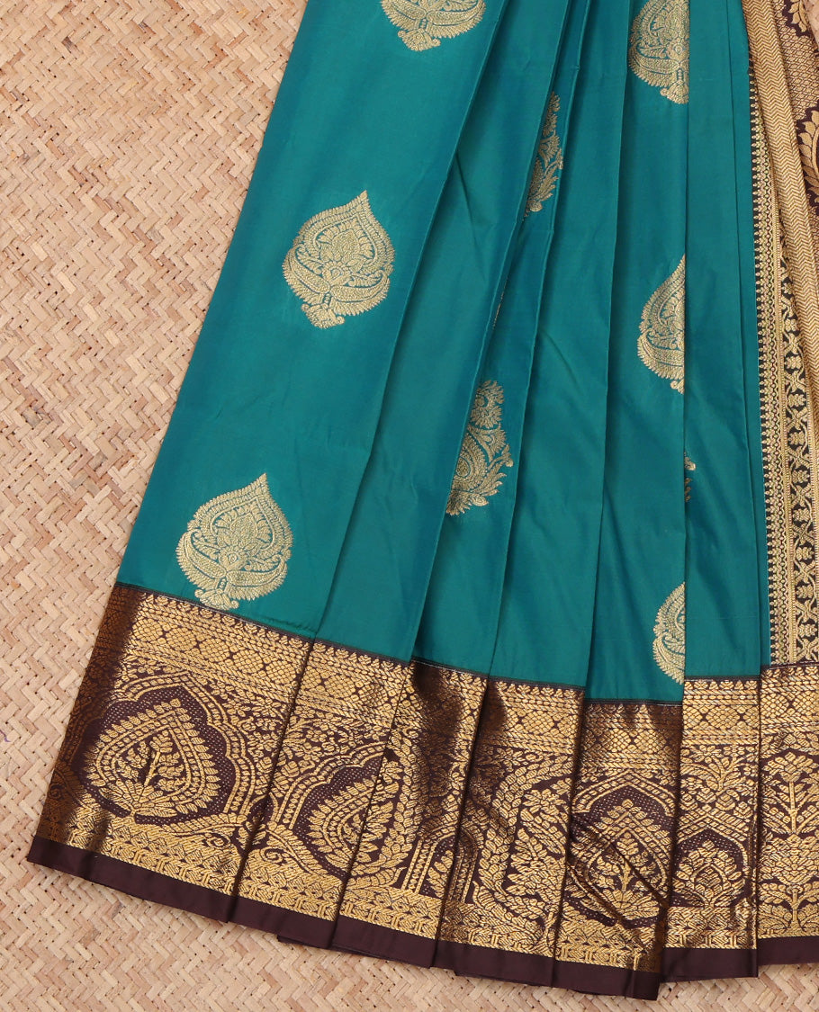 Blue Budget Silk Saree