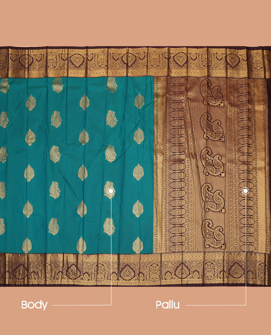 Blue Budget Silk Saree