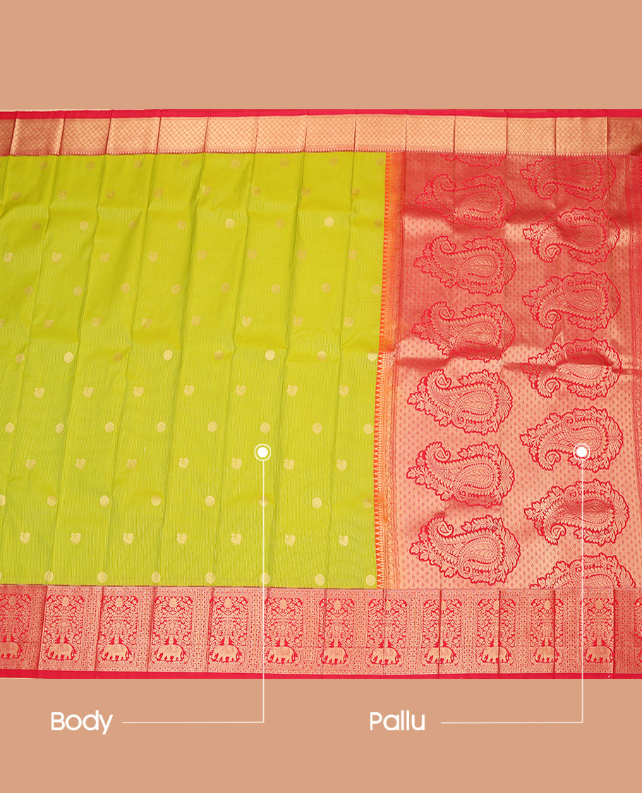 Green Budget Silk Saree
