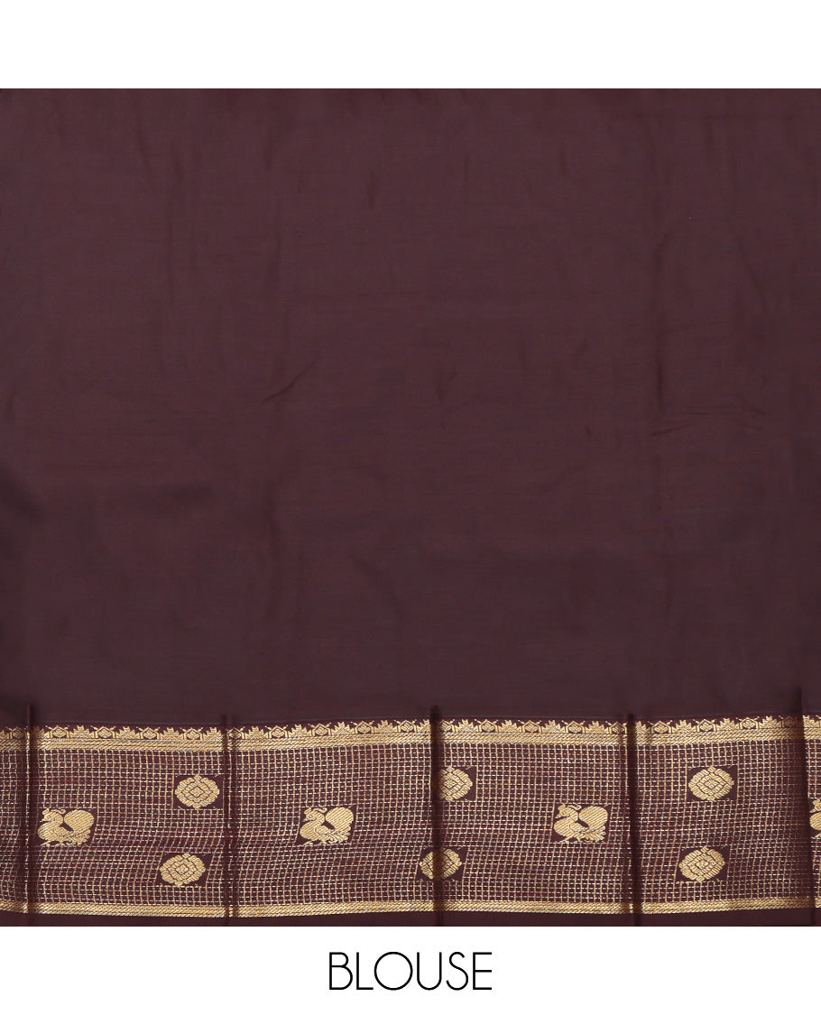 Blue Budget Silk Saree