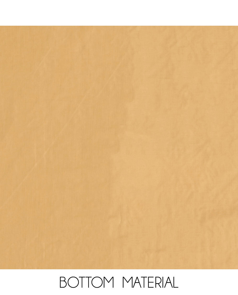Yellow Organza Material Chudidar Set