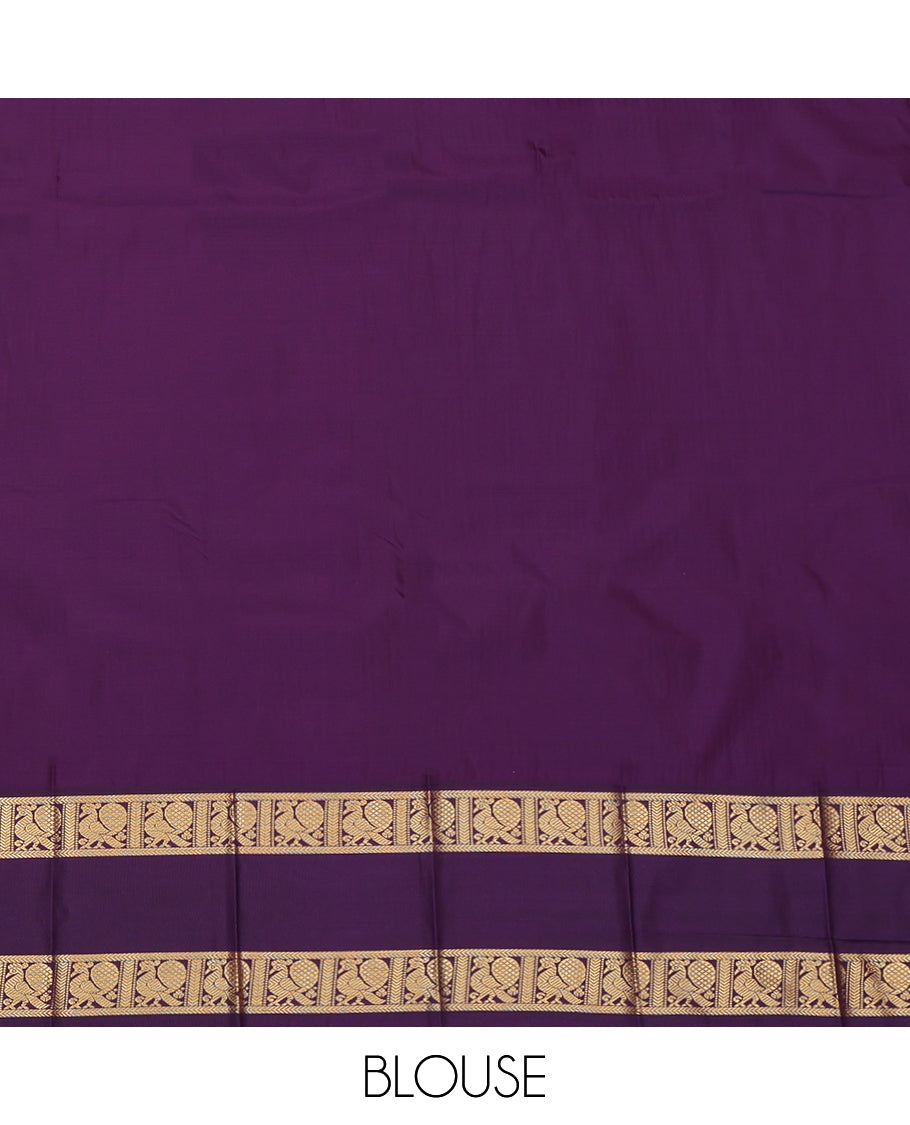 Orange Budget Silk Saree