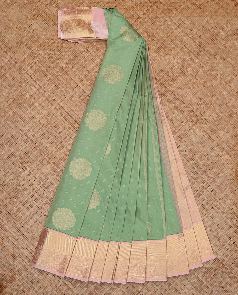 Green Budget Silk Saree