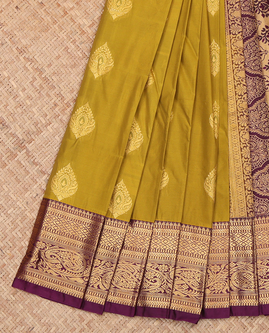 Green Budget Silk Saree
