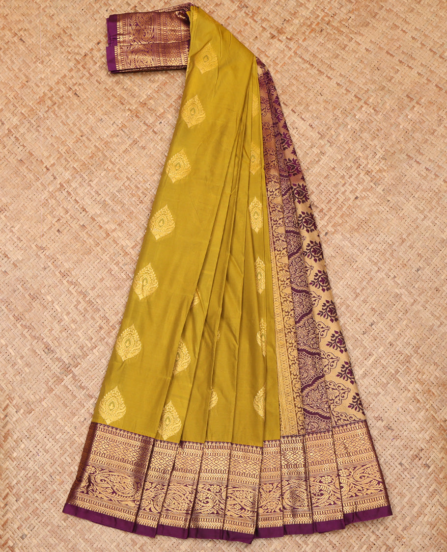 Green Budget Silk Saree