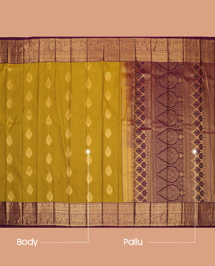 Green Budget Silk Saree