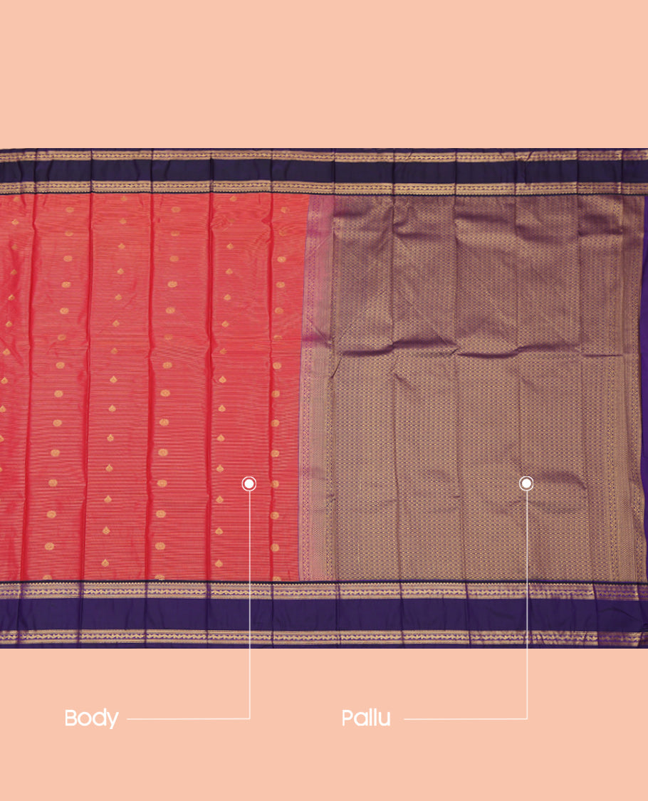 Red Budget Silk Saree