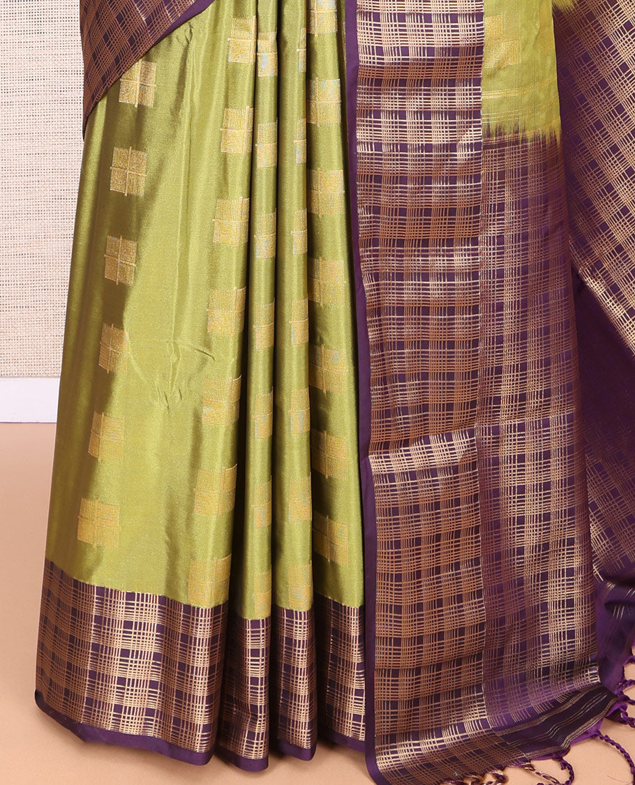 Green Budget Silk Saree