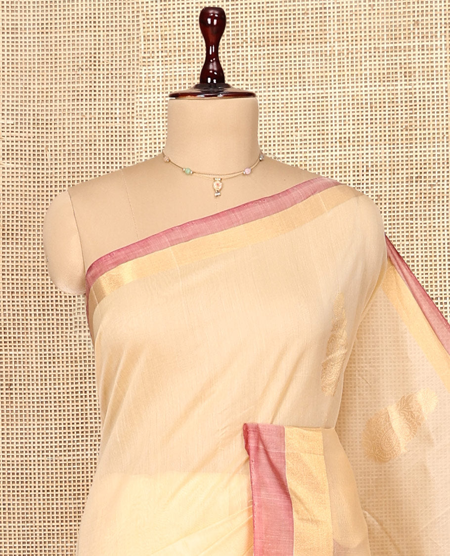 Sandal Silk Cotton Saree