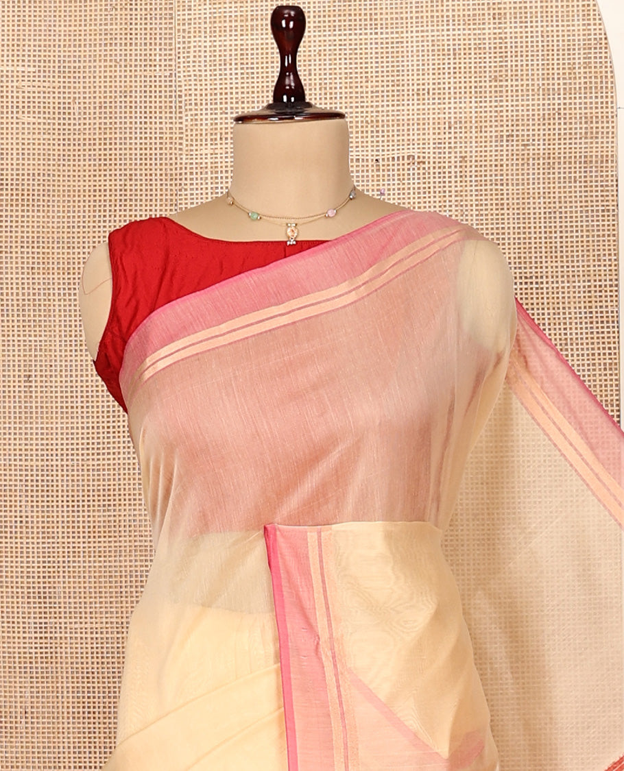 Sandal Silk Cotton Saree
