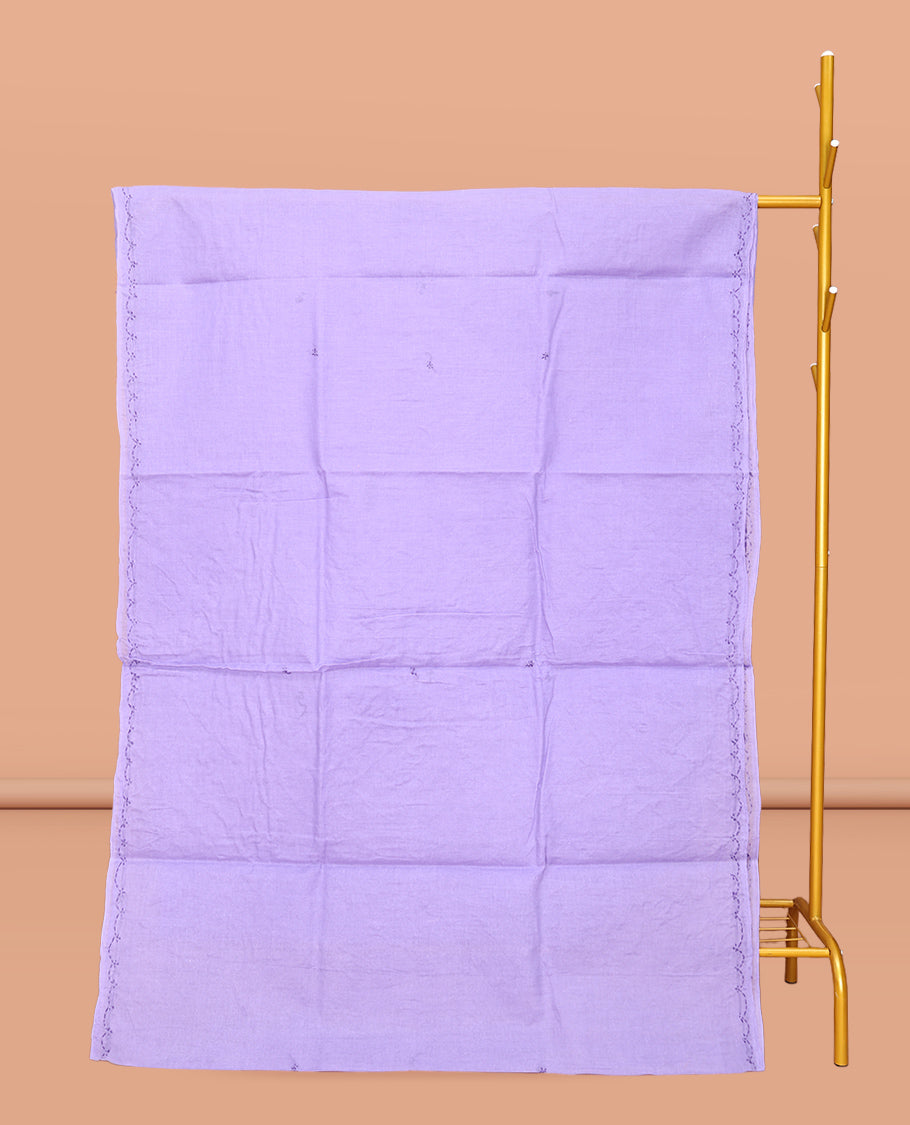 Lavender Lucknowi Chikankari Saree