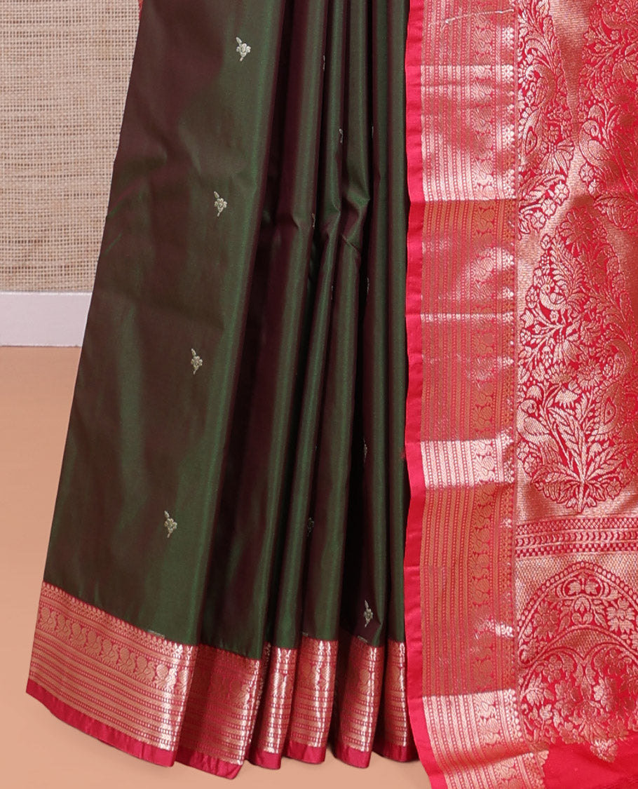Green Budget Silk Saree