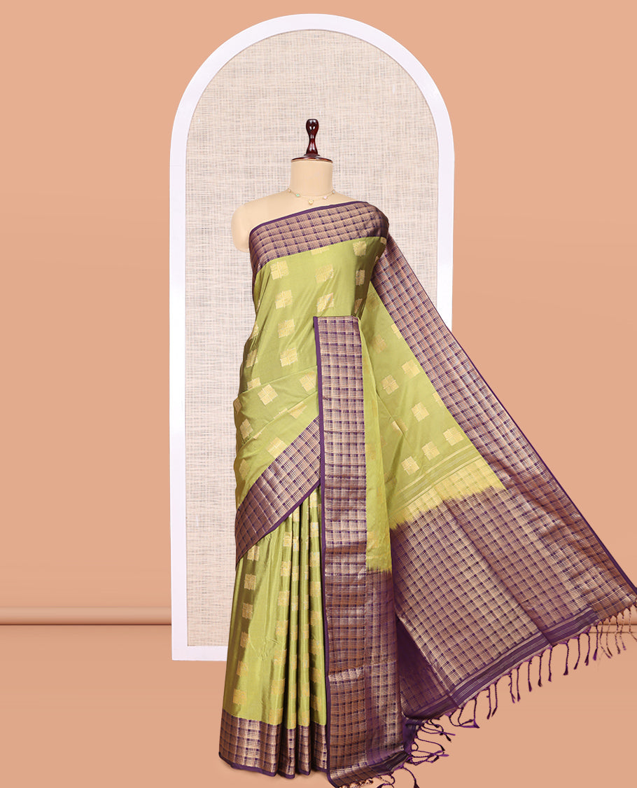 Green Budget Silk Saree