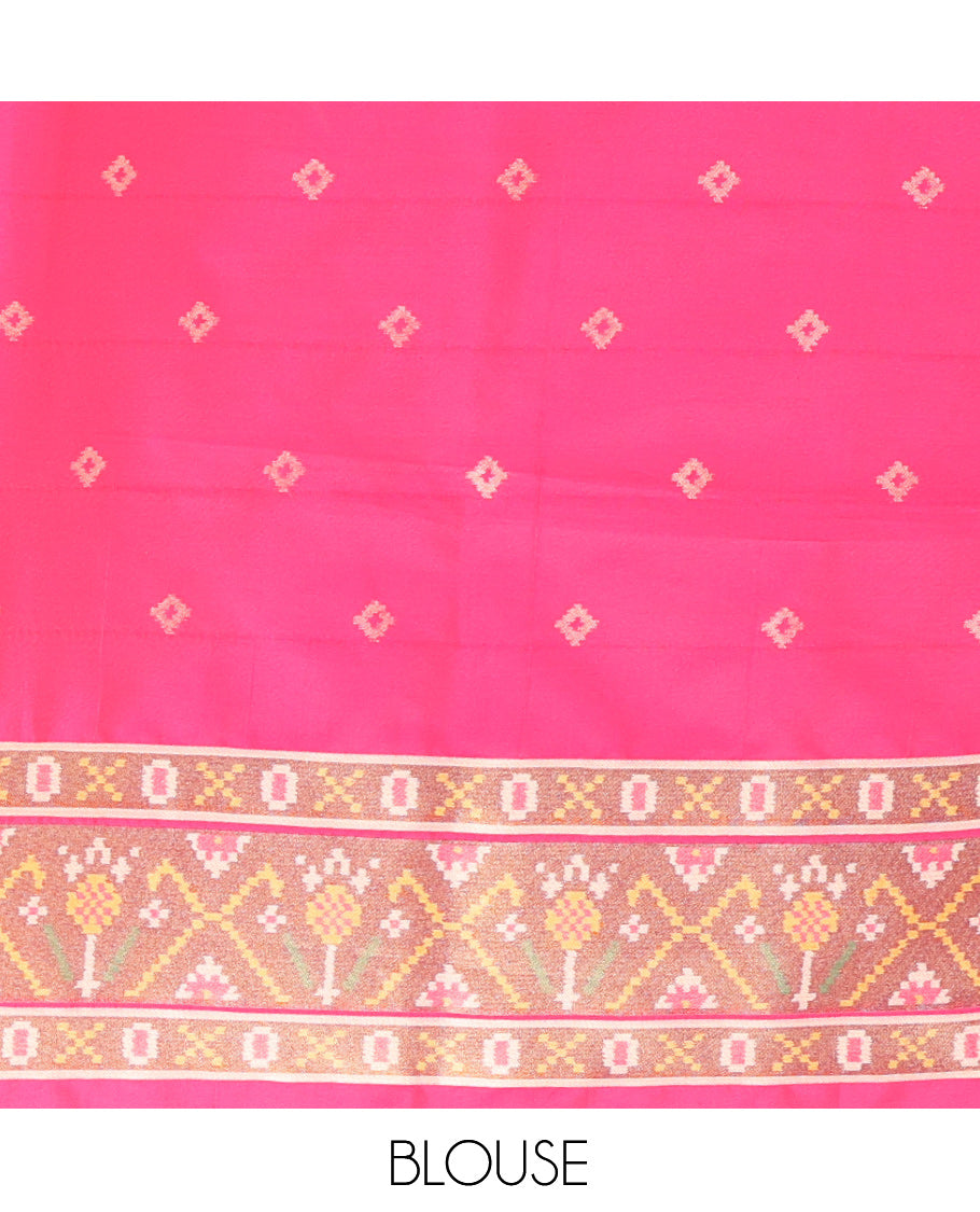 Fuchsia Pink Fancy Patola Saree