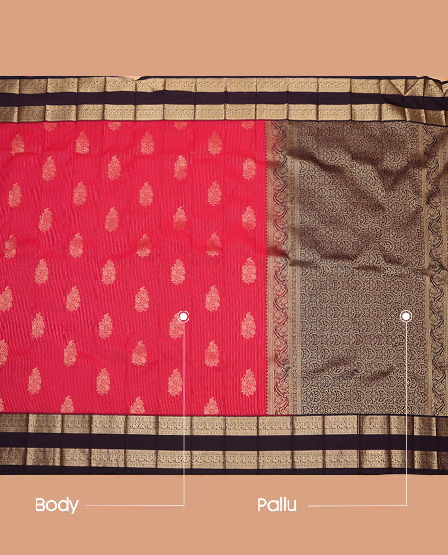 Red Budget Silk Saree