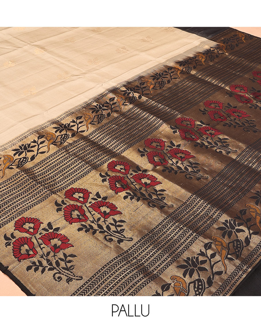 Light Sandal Mayuri Soft Silk Saree