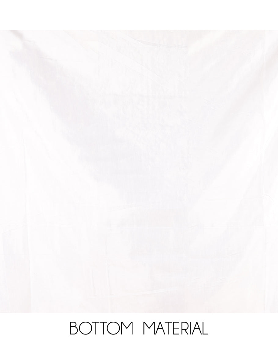 Milk White Chudidar Material