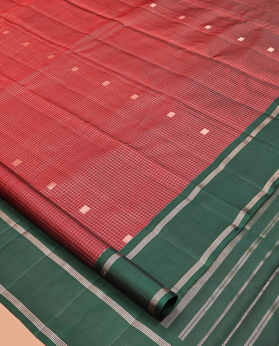 Maroon Mayuri Soft Silk Saree