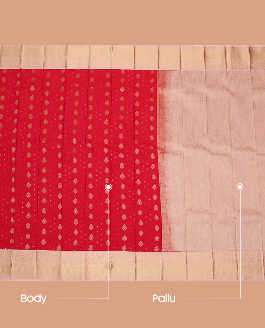 Red Budget Silk Saree