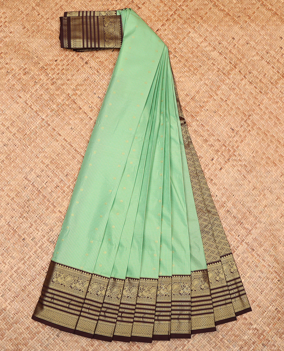 Green Budget Silk Saree
