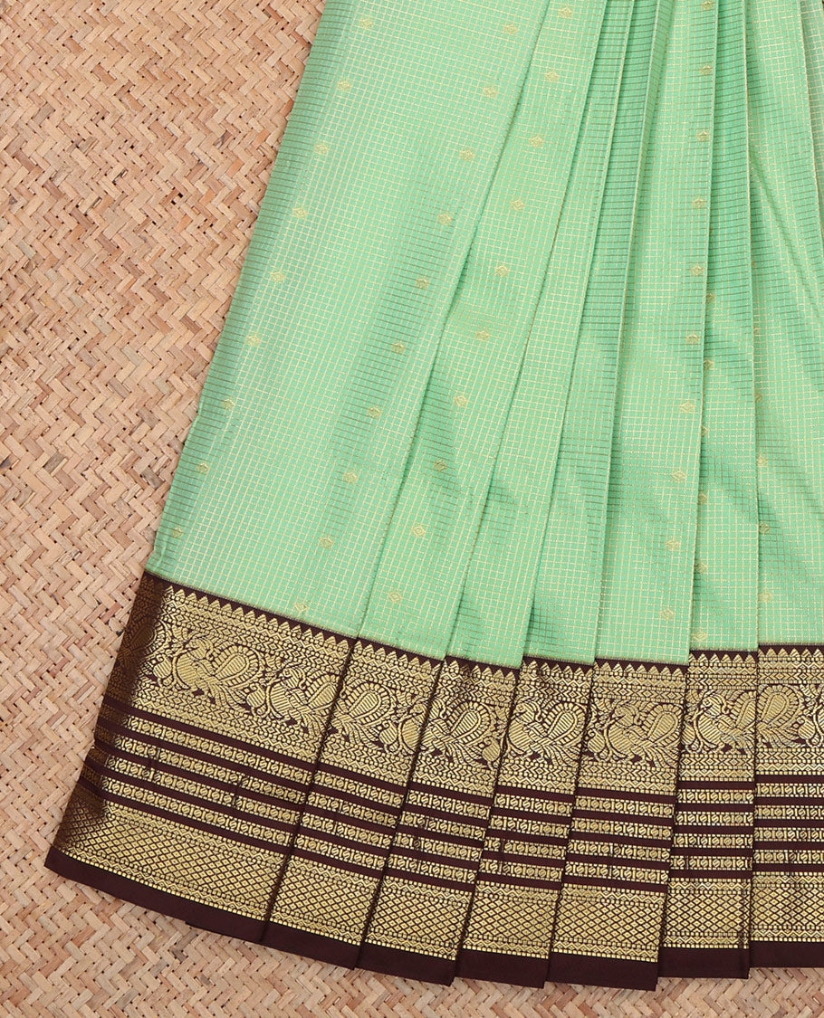 Green Budget Silk Saree