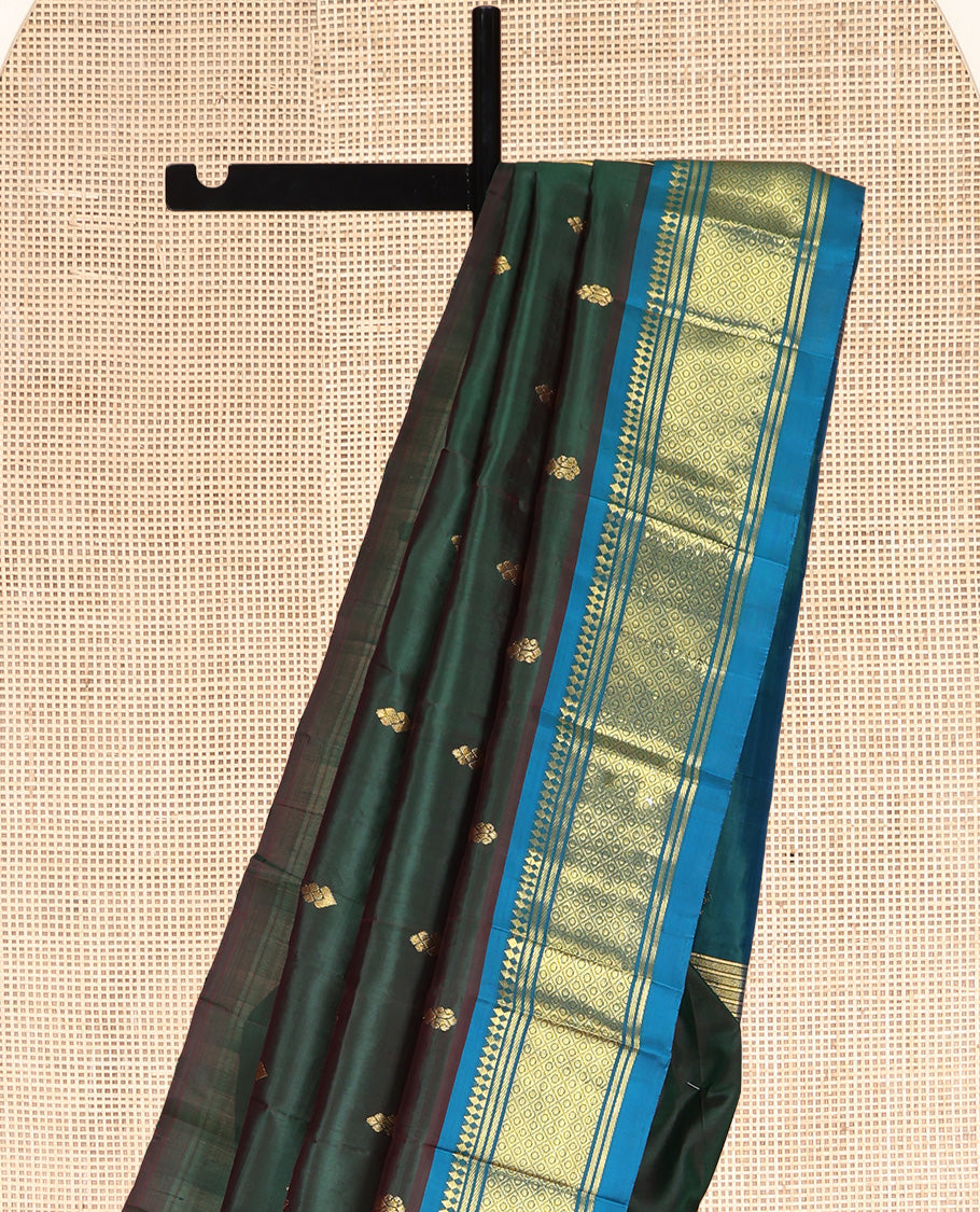 Green Kanchipuram Silk Saree
