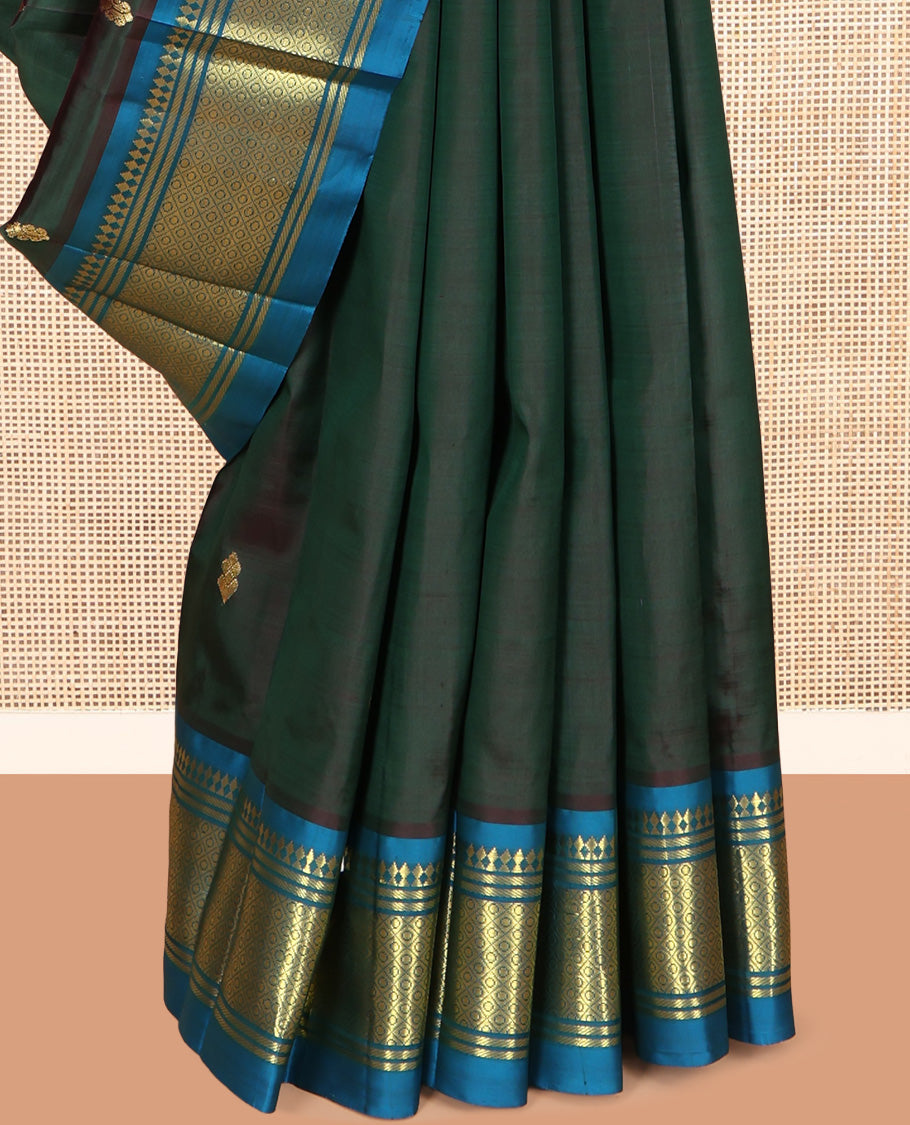 Green Kanchipuram Silk Saree